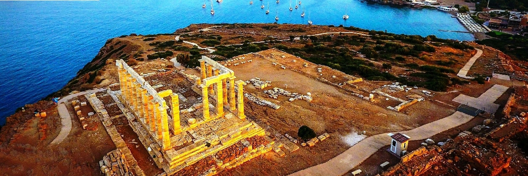 Cape Sounio and Vouliagmeni Lake Private Half-Day Tour